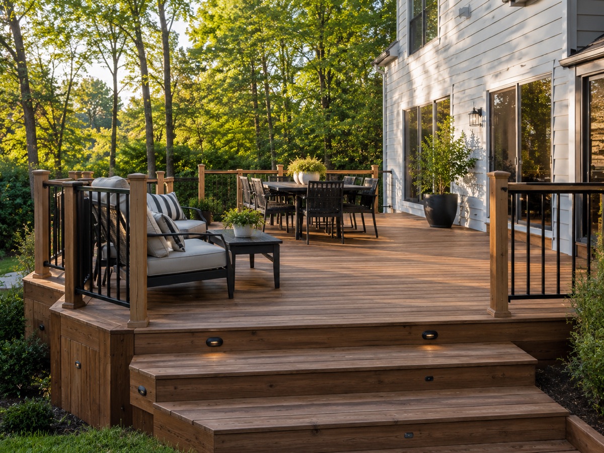 Decking & Patios project, Booked Then Built