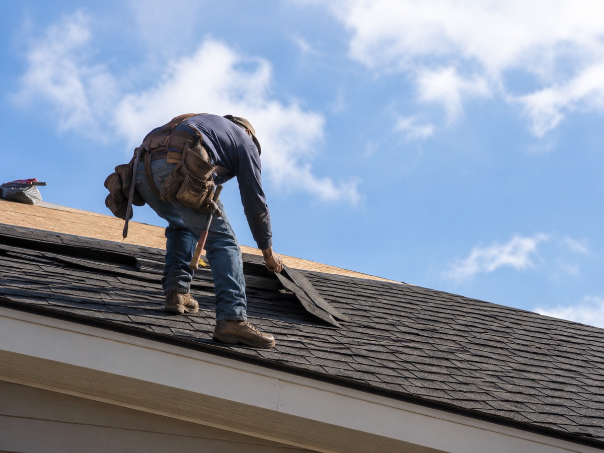 Roofing project, Booked Then Built