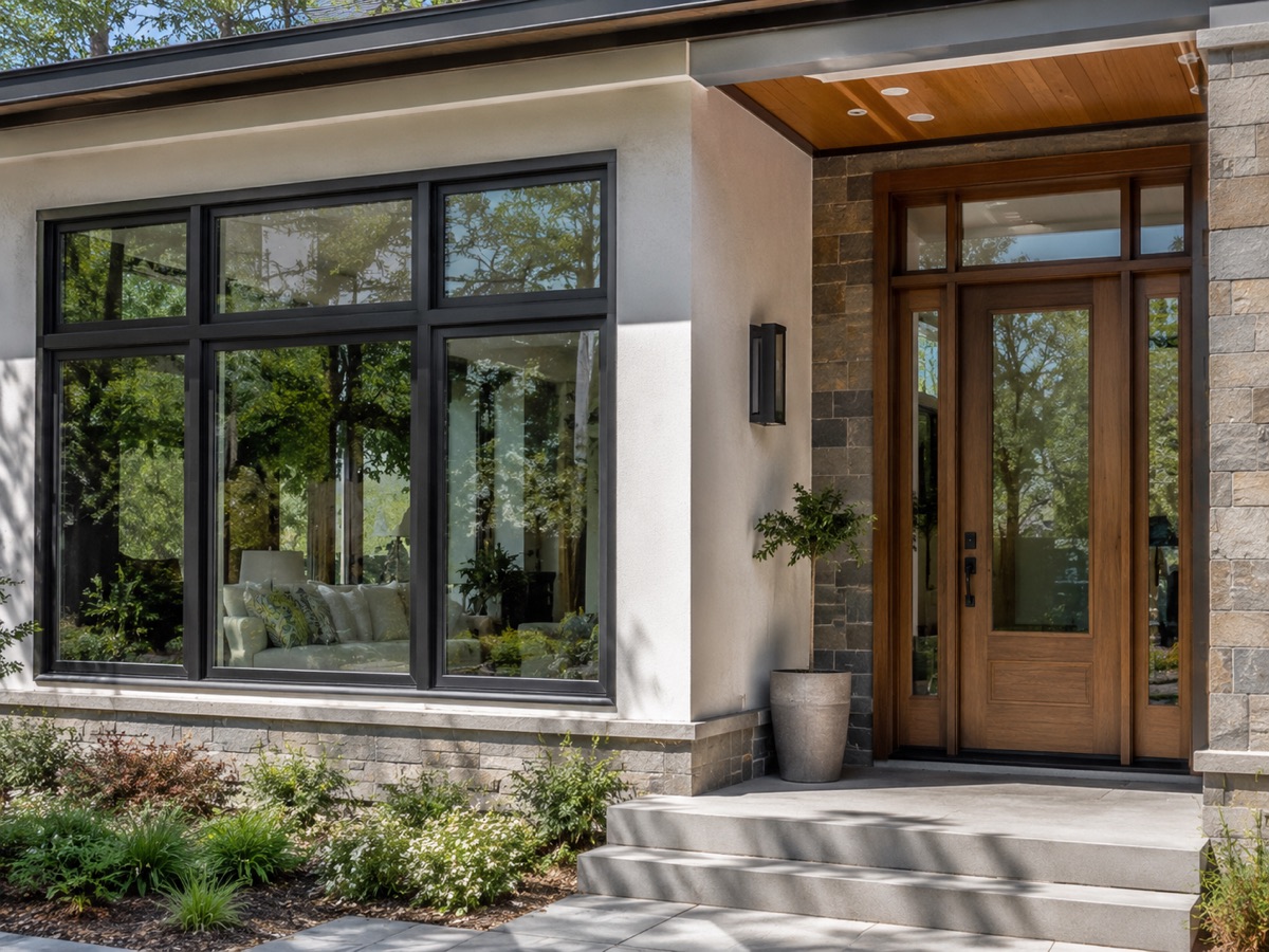 Windows & Doors project, Booked Then Built